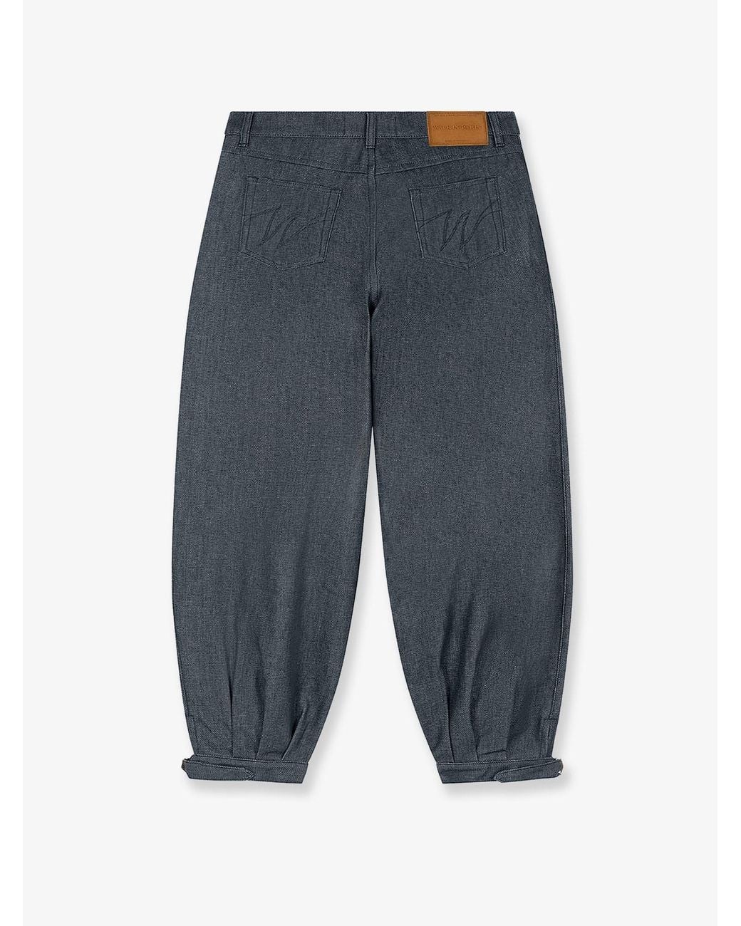 Walk In Paris Blue City Messanger Trousers for men