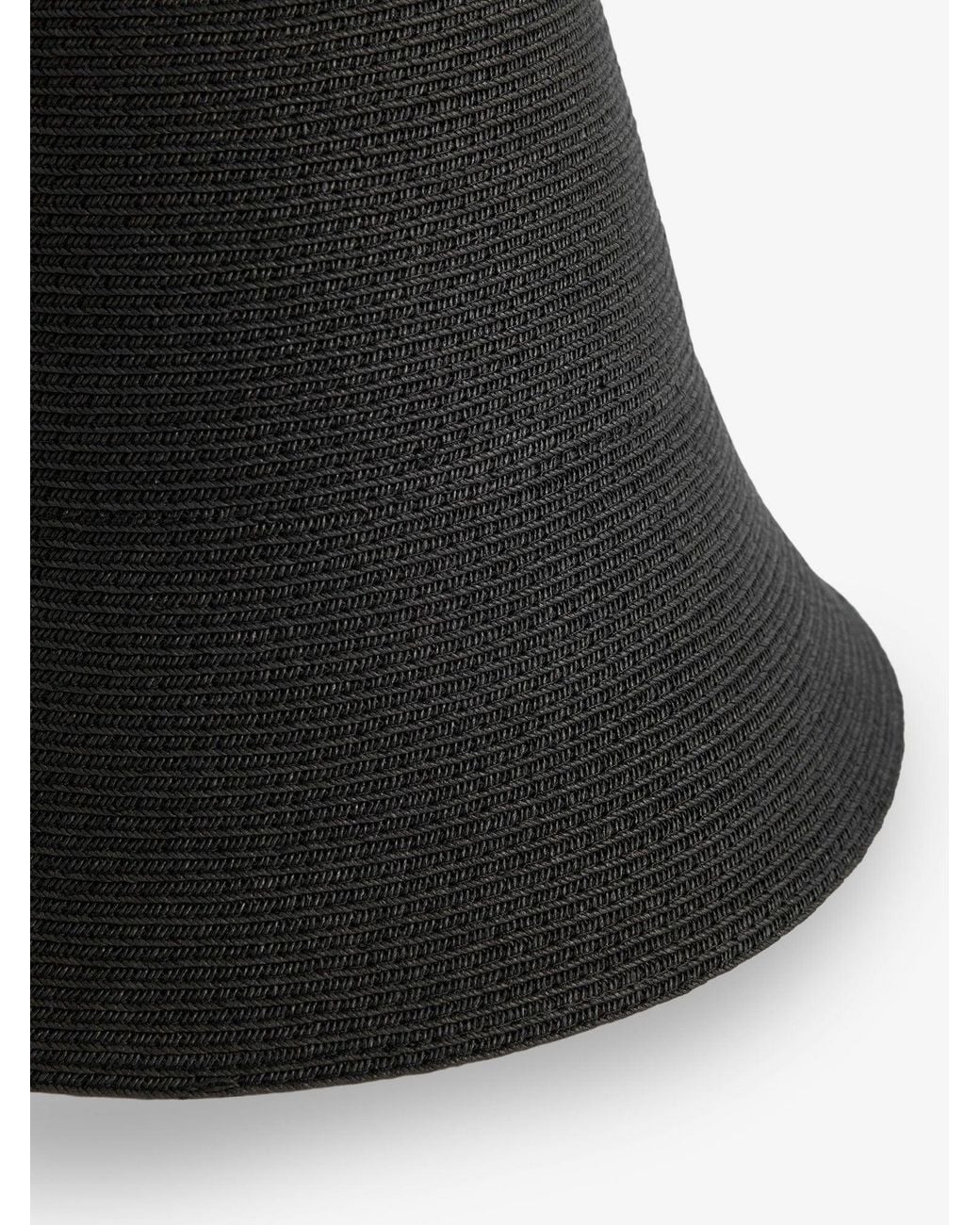Totême  Black Raffia Hat