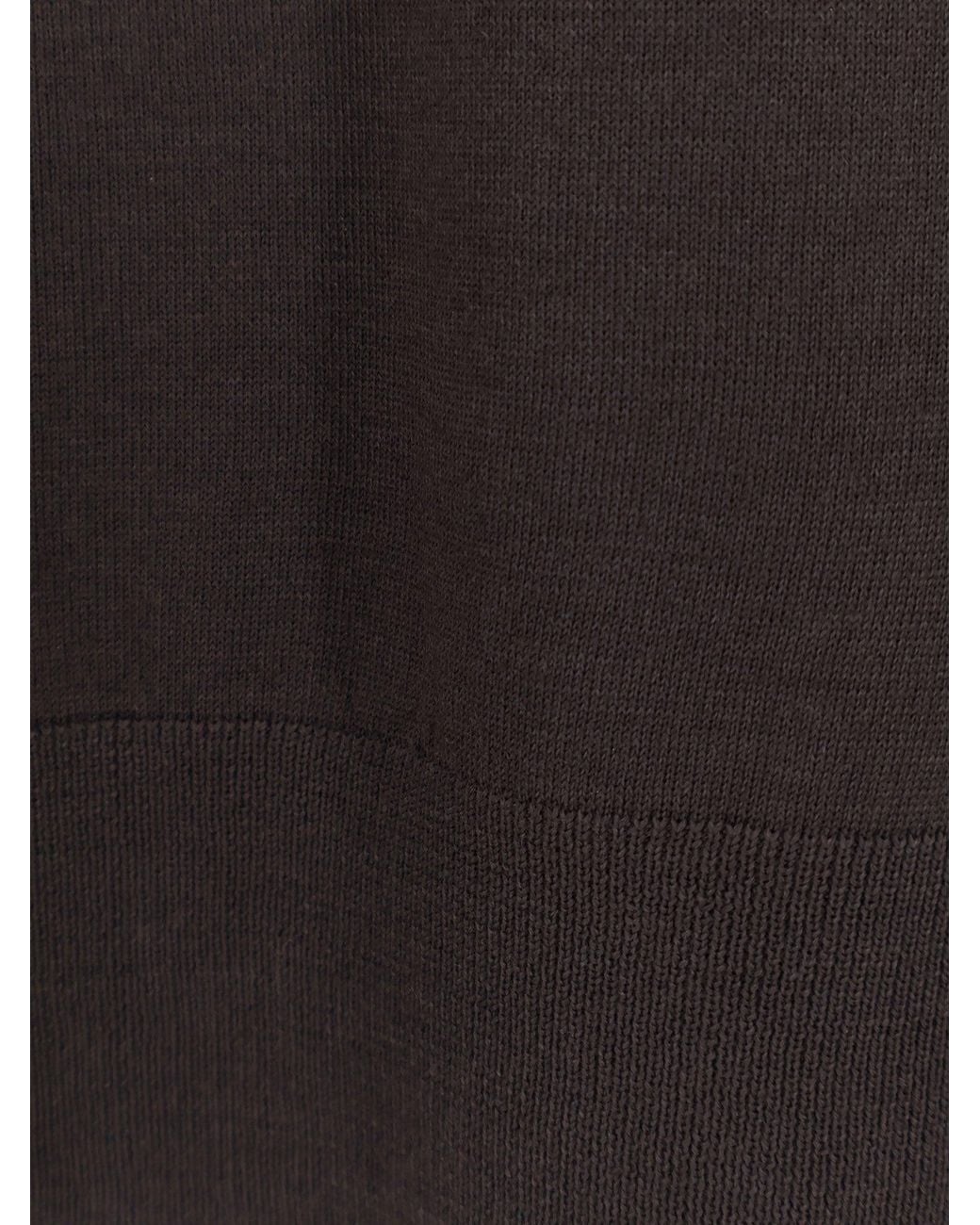 Bramani Cashmere Brown Wool Sweater for men