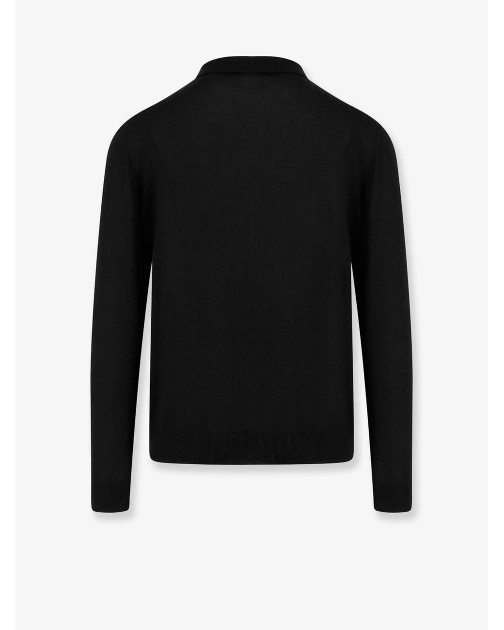 Polo di Kiton in Black da Uomo