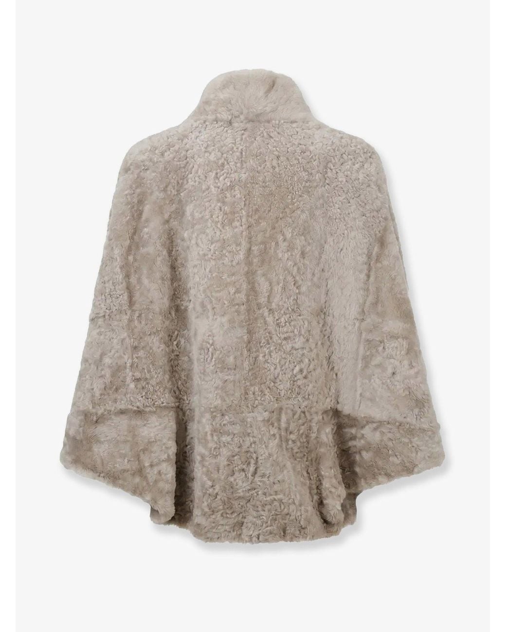 Brunello Cucinelli Natural Sheepskin Jacket