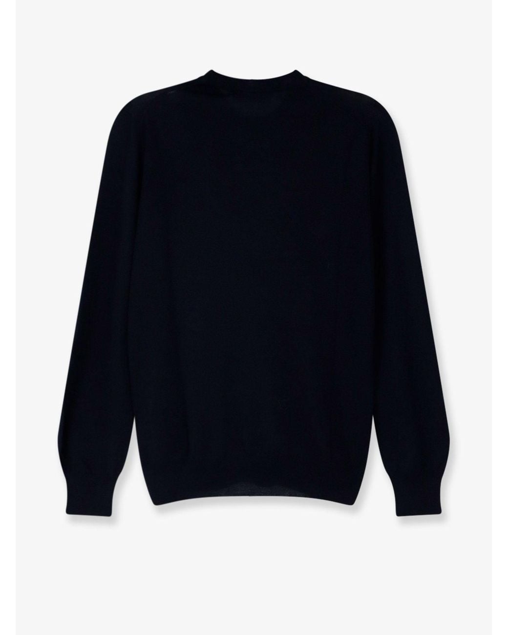Gran Sasso Blue Virgin Wool, Cashmere, And Silk Blend Sweater for men
