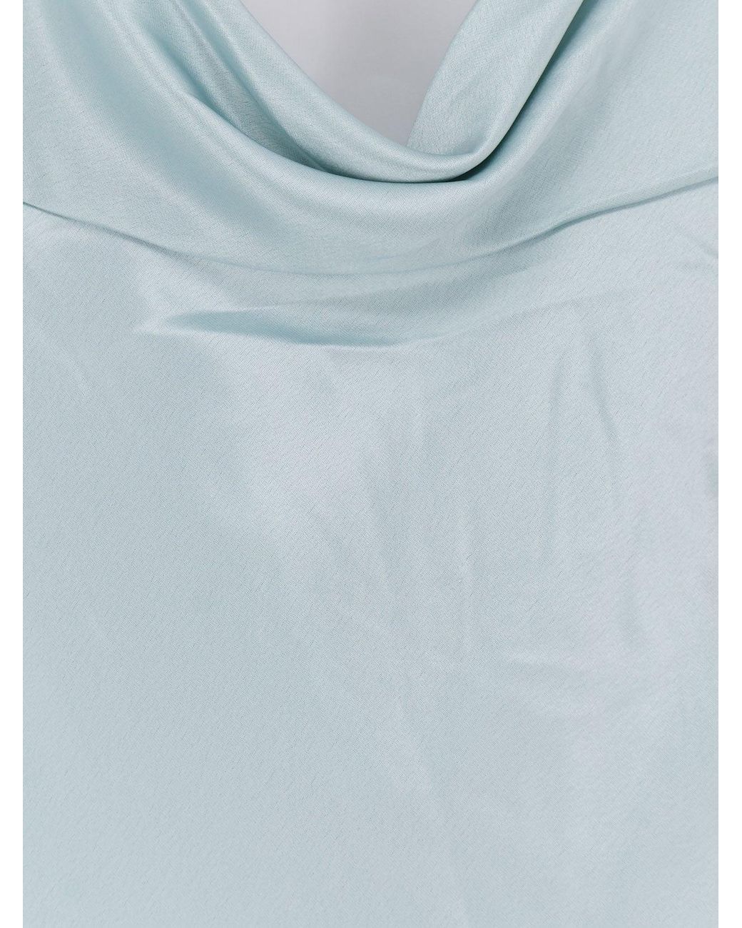 retroféte Blue Satin Vinica Dress