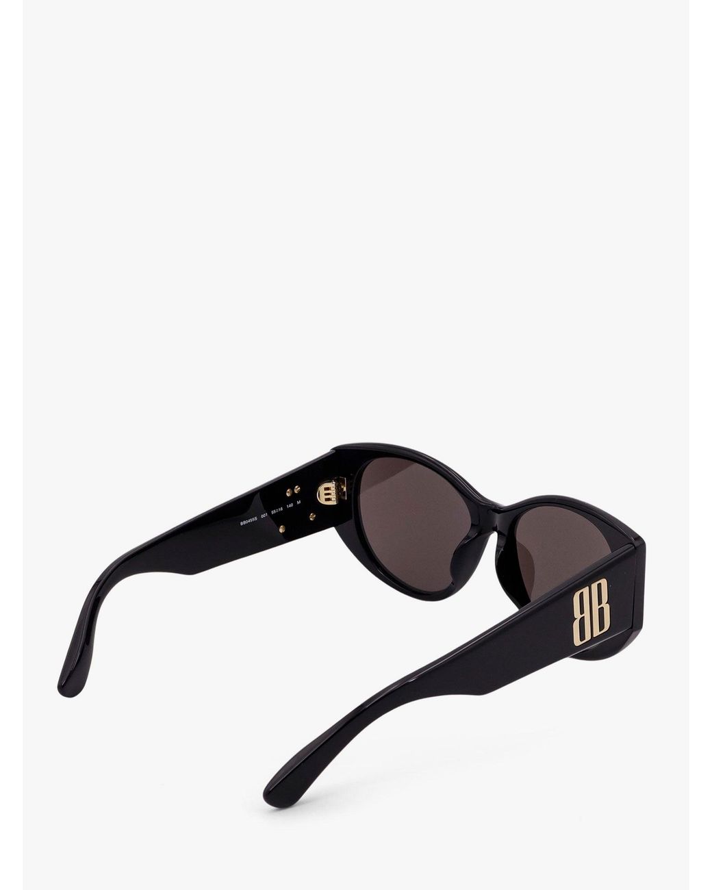 Balenciaga Black Acetate Sunglasses
