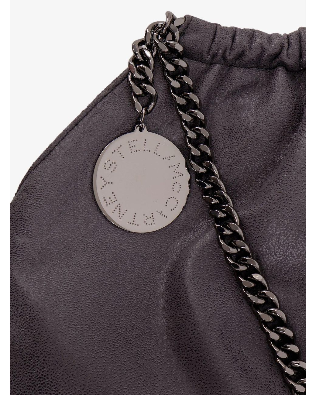 Stella McCartney Purple Falabella Shoulder Bag With Metal Drawstring