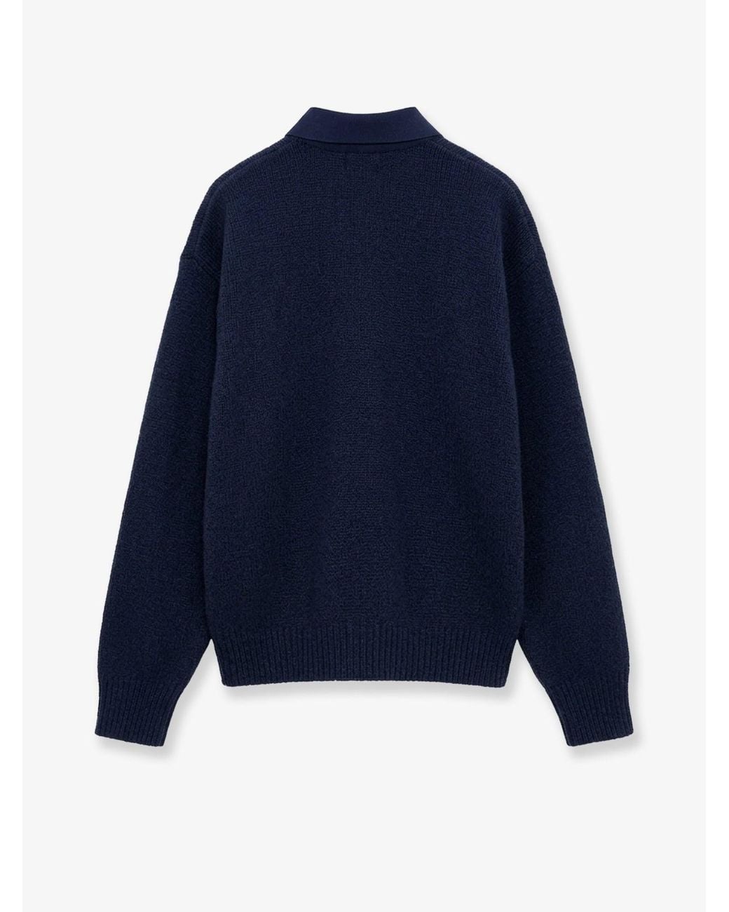Loewe Blue Wool Sweater for men