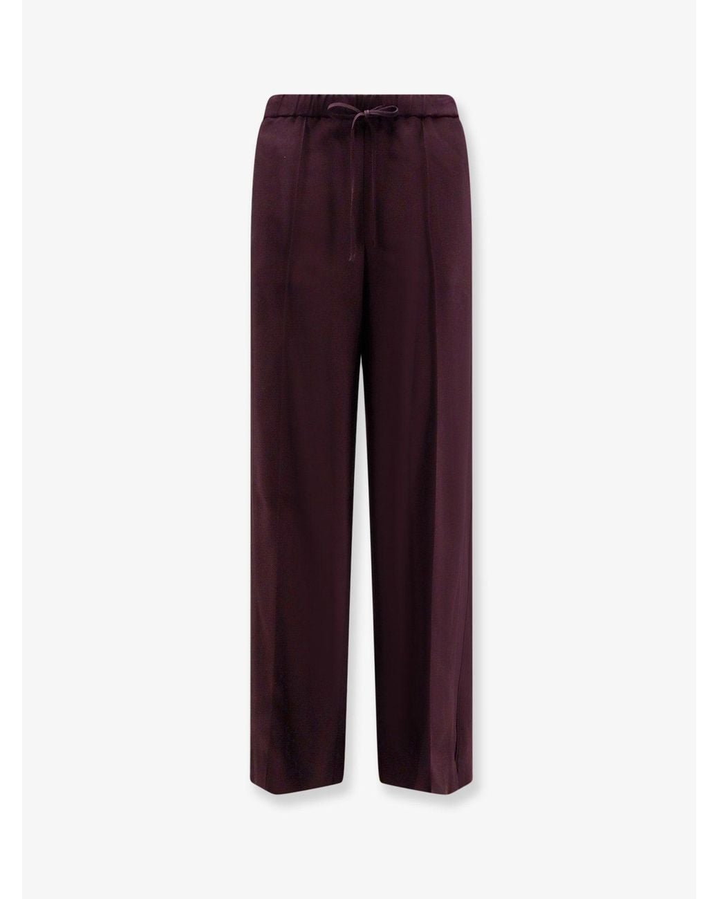 Vince Purple Satin Trousers