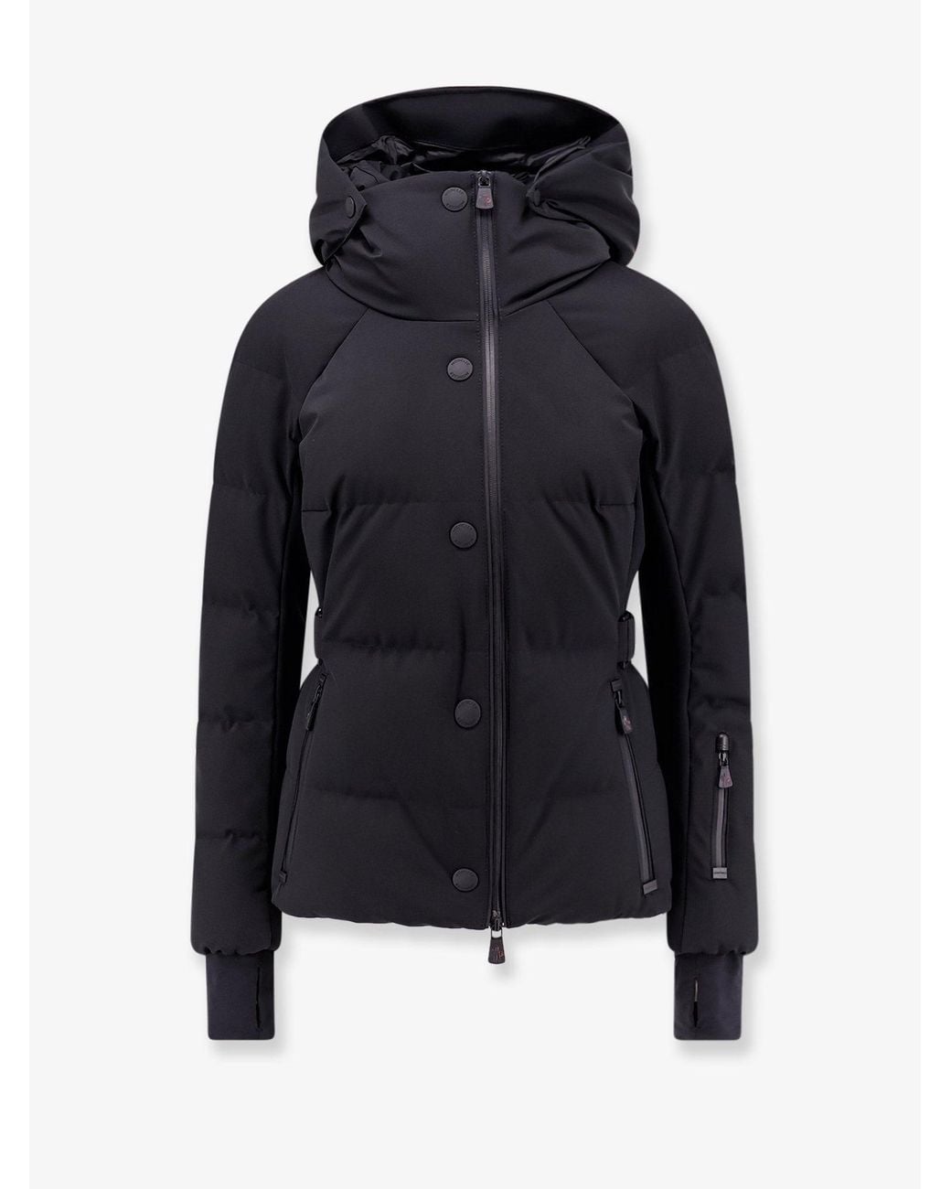 Moncler Blue Guyane Insulated Hooded Down Jacket