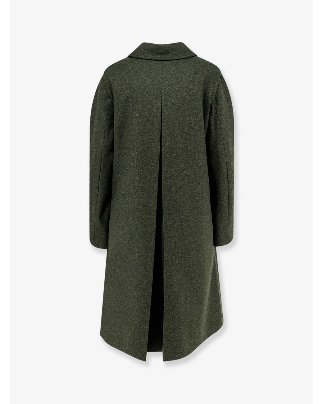 Schneiders Green Geraldine Virgin Wool Loden Coat