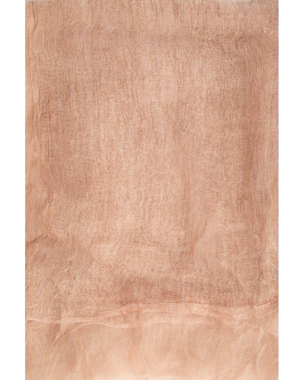 Sciarpa Misto Seta A Fili Lurex Taglia di NUNA LIE in White