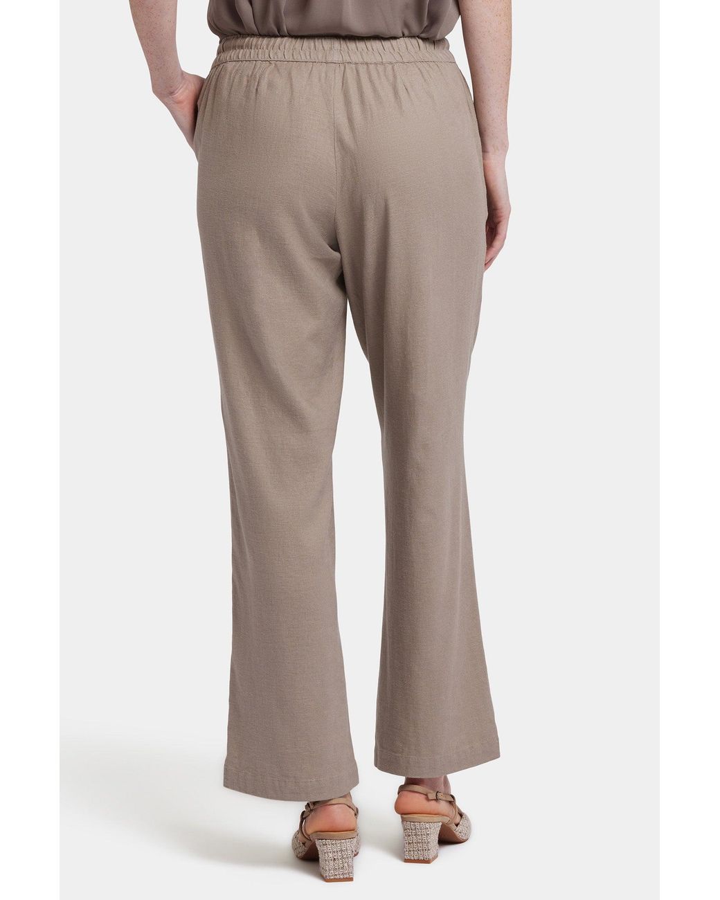 NYDJ Natural Relaxed Drawstring Pull-on Pants
