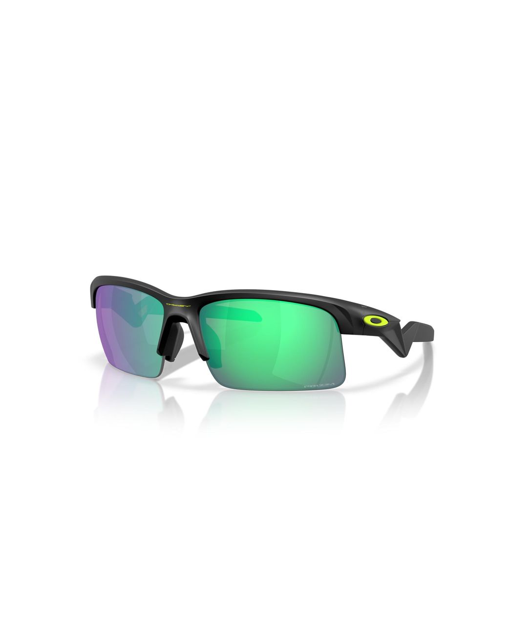 Oakley Green Capacitor (youth Fit) Court Collection Sunglasses - Color: Black for men