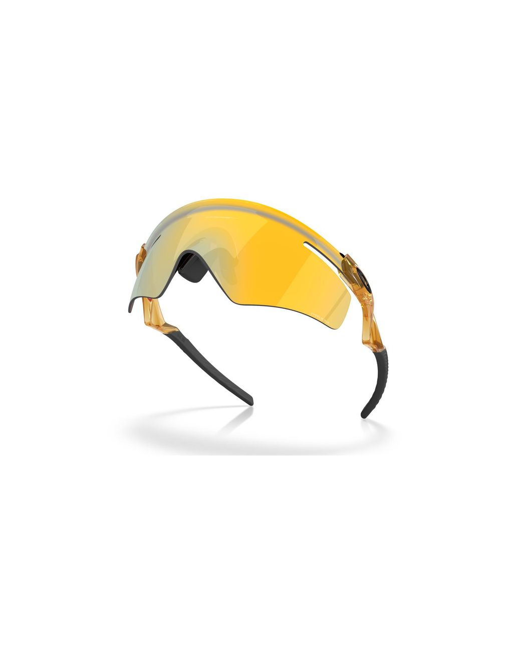 Oakley Black Qntm Katotm Sunglasses - Color: Transparent Light Curry