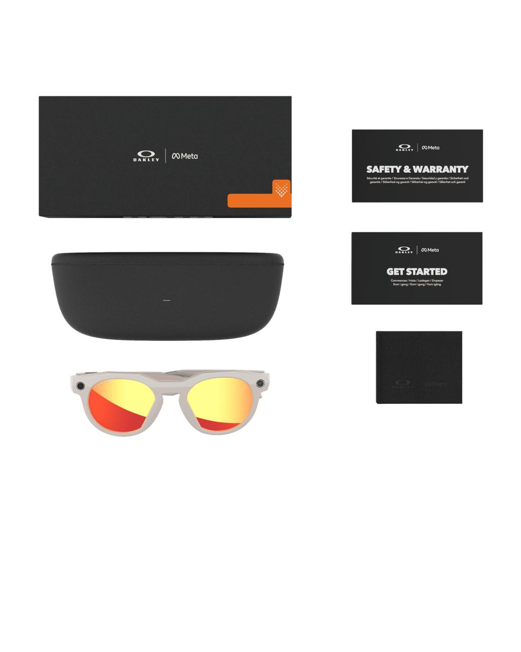 Oakley Black Meta Hstn - Color: Grey