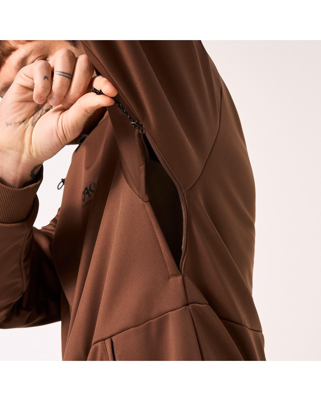 Oakley Brown Park Rc Softshell Hoodie for men
