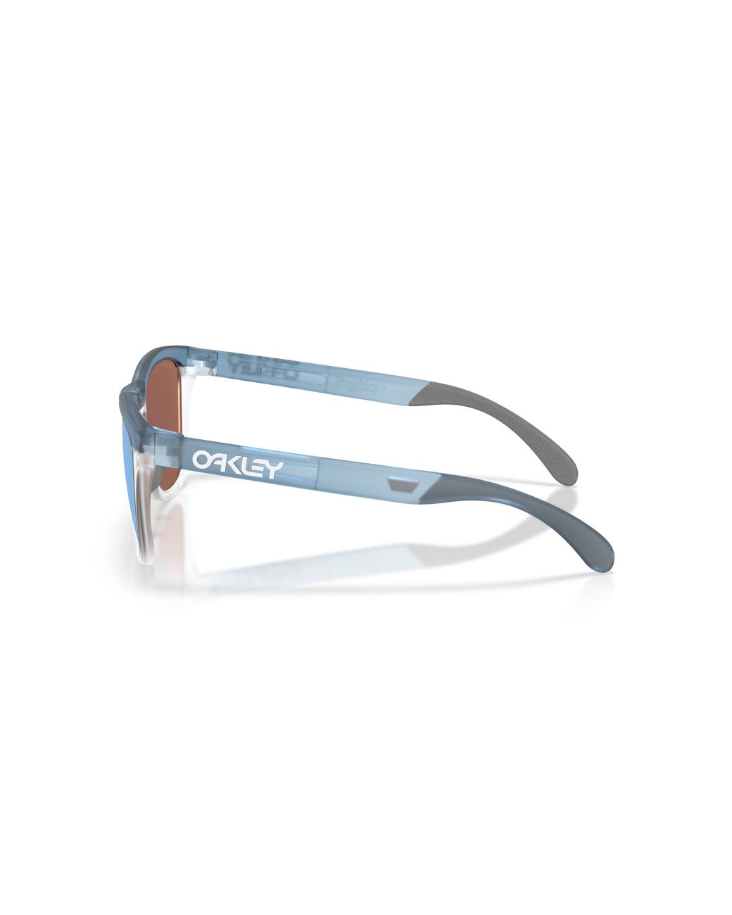 Oakley Black Frogskinstm Range Xl Sunglasses - Color: Transparent Stonewash/clear
