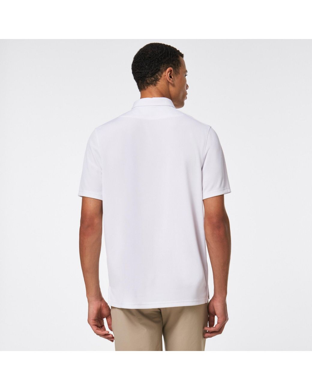 Oakley White Icon Tn Protect Rc Polo for men