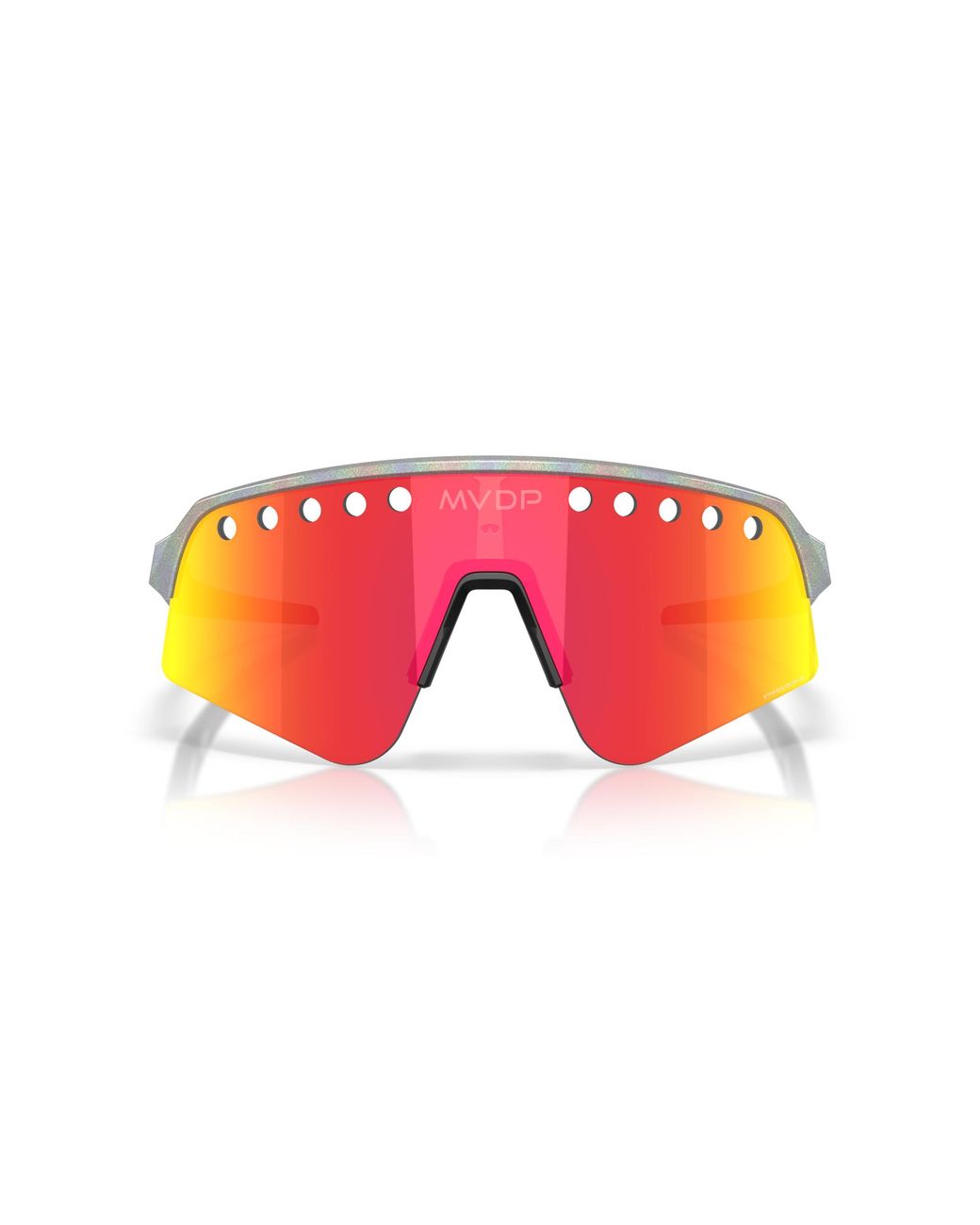 Oakley Red Mathieu Van Der Poel Signature Series Sutro Lite Sweep Sunglasses - Color: Space Dust for men