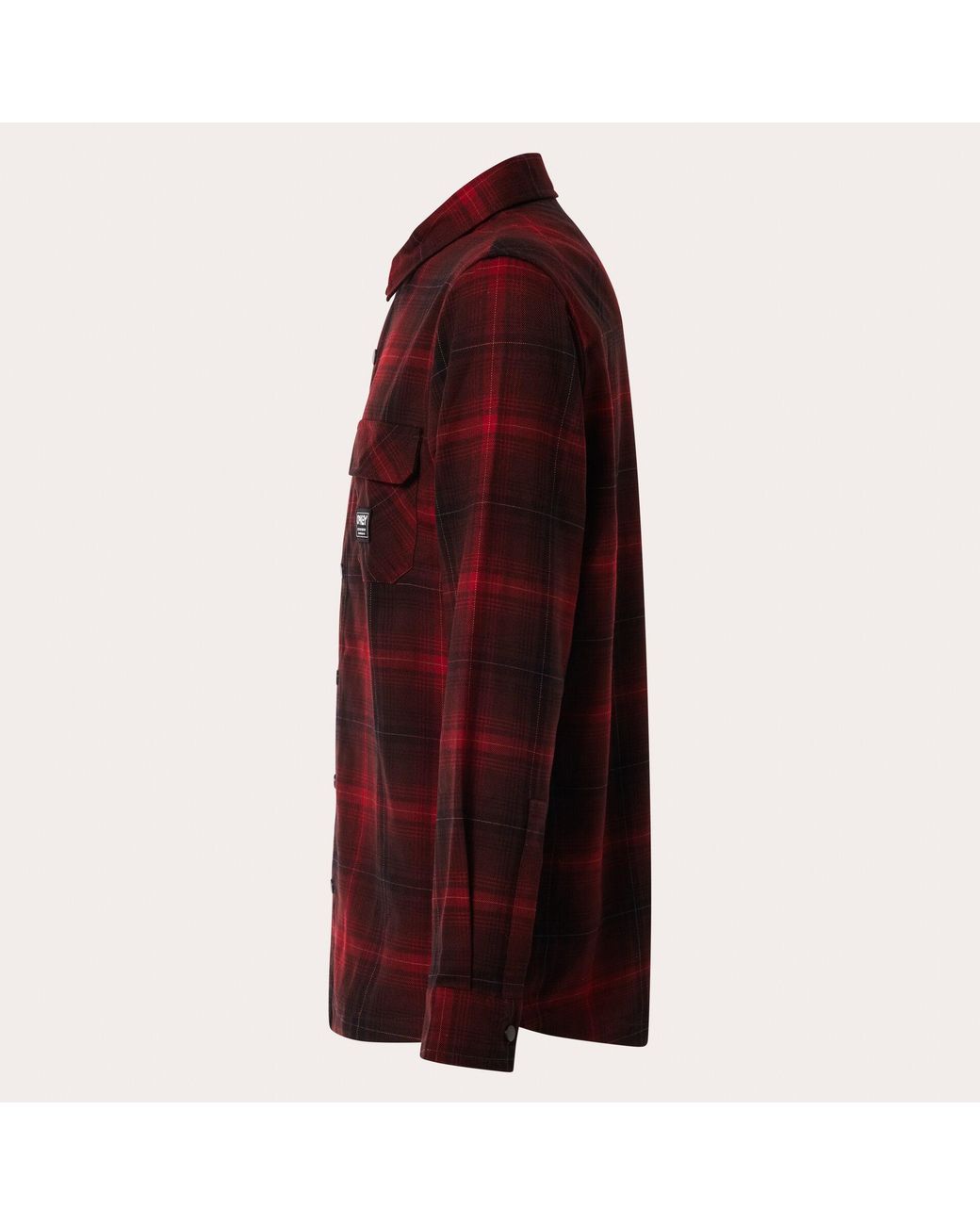 Oakley Red Butter Flannel Shirt - Color: Black for men