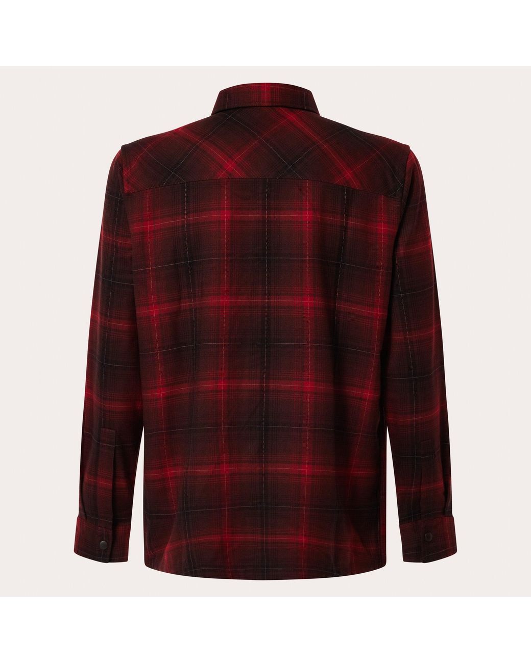 Oakley Red Butter Flannel Shirt - Color: Black for men