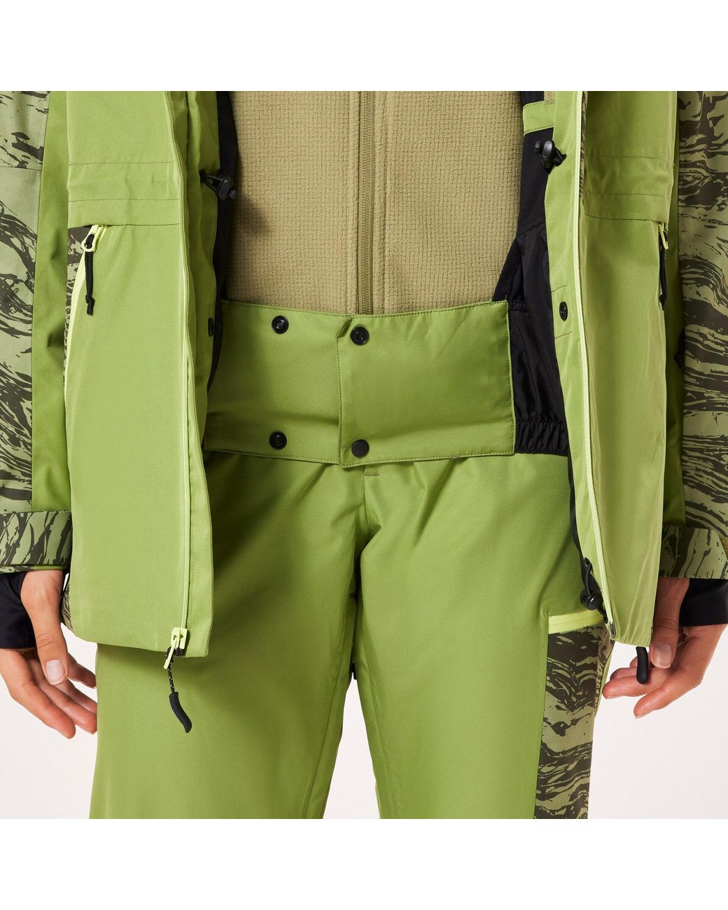 Oakley Green Tc Juno Reduct Shell Jacket 2.0