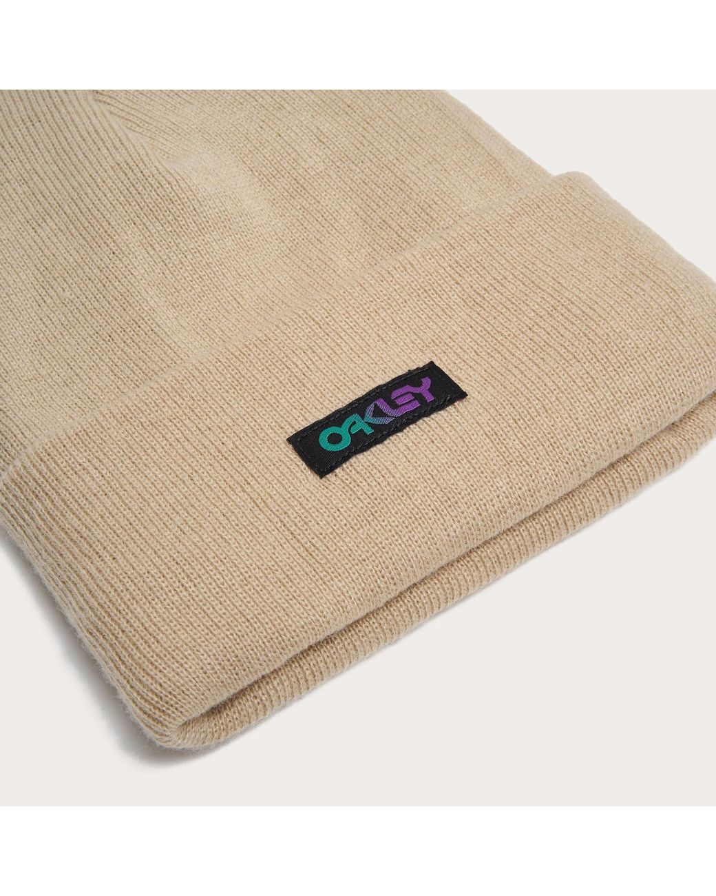 Oakley Natural B1b Gradient Patch Beanie for men