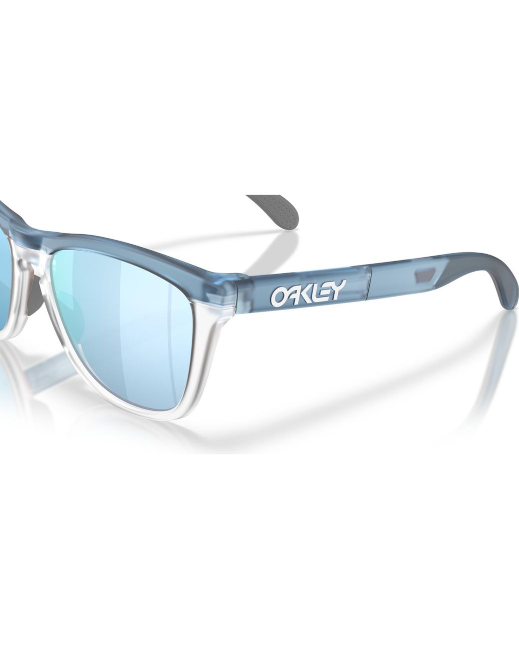 Oakley Black Frogskinstm Range Xl Sunglasses - Color: Transparent Stonewash/clear