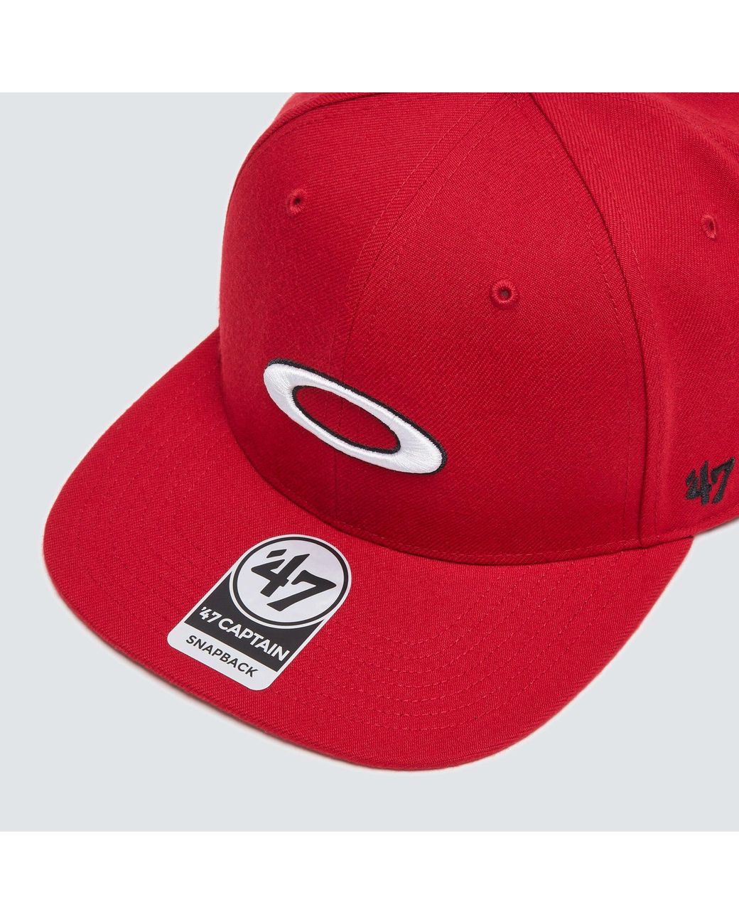 Oakley Red 47 B1b Ellipse Hat for men