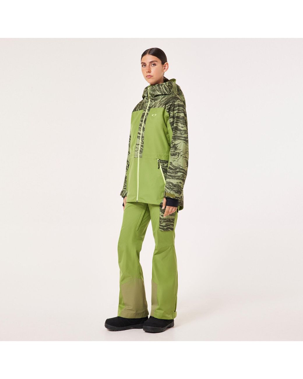 Oakley Green Tc Juno Reduct Shell Jacket 2.0