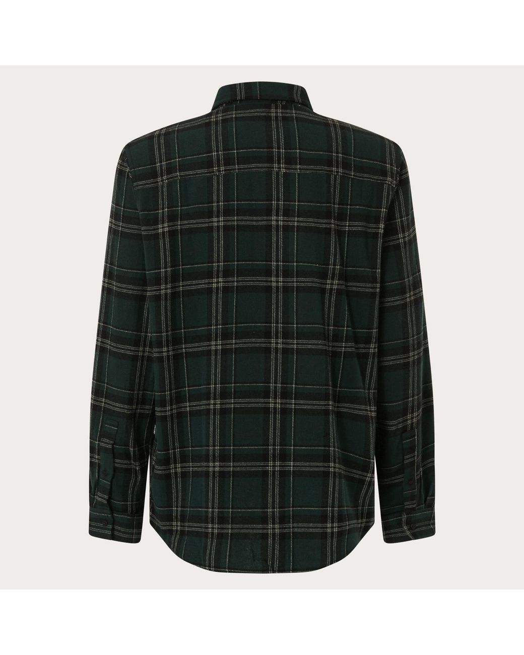 Oakley Podium Plaid Ls Flannel - Color: Black/green for men