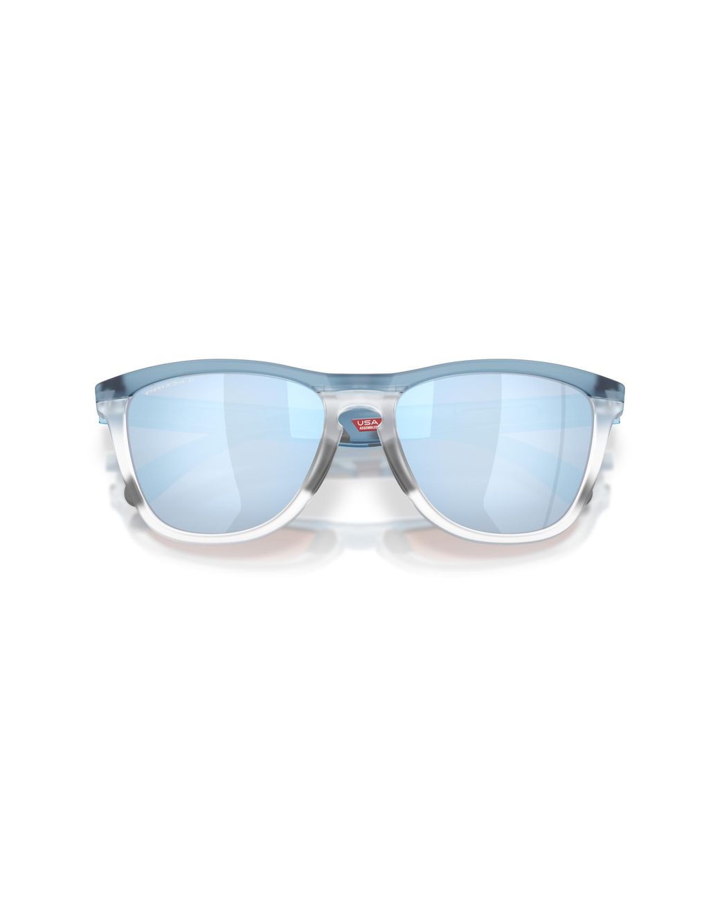Oakley Black Frogskinstm Range Xl Sunglasses - Color: Transparent Stonewash/clear
