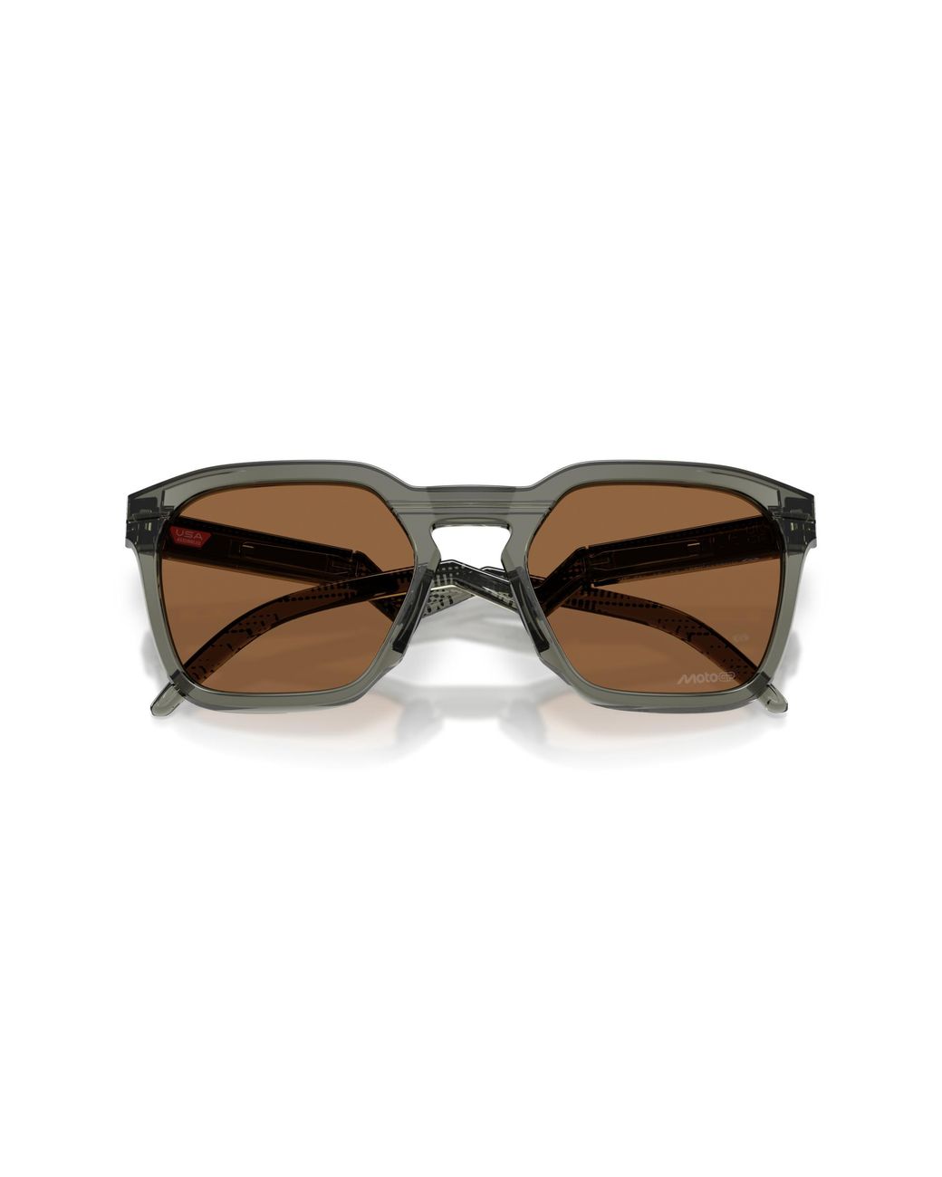 Oakley Black Hstn Sq Motogptm Collection Sunglasses - Color: Grey