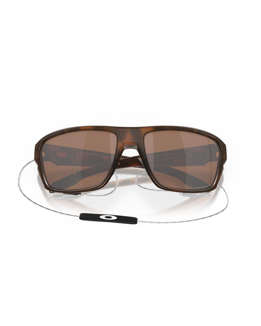 Oakley Brown S Oo9416 Split Shot Rectangular Sunglasses for men
