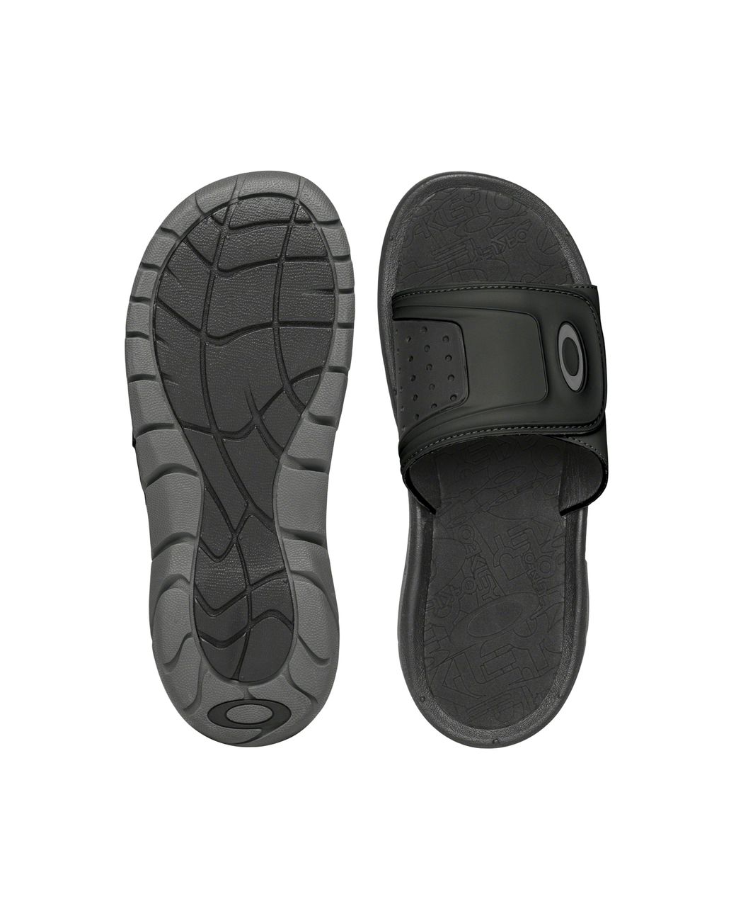 Oakley Supercoil Slide Sandals in Black for Men | Lyst