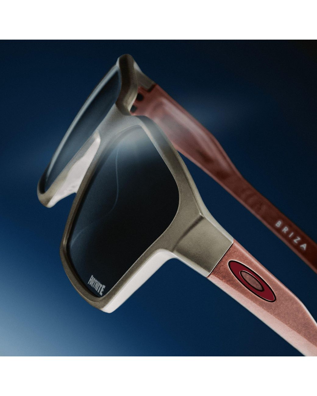 Oakley Black X Fortnitetm Renegade Rider Briza Sunglasses - Color: Matte Moss for men