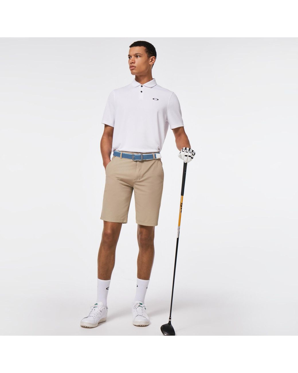 Oakley White Icon Tn Protect Rc Polo for men