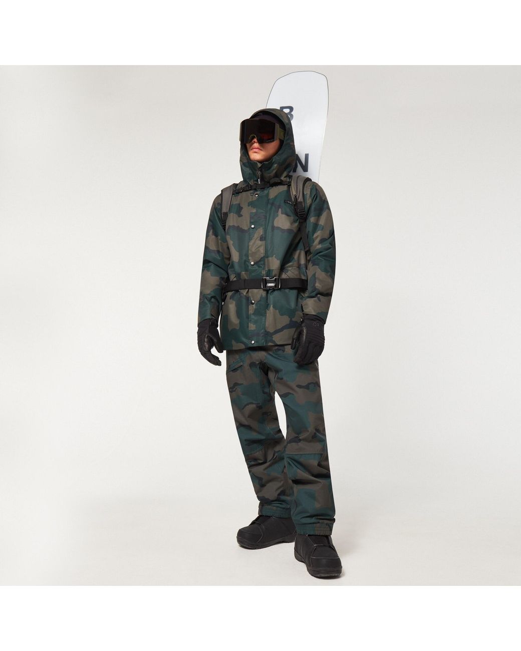 Oakley Green Tnp Evoke Rc Shell Pant - Color: B1b Camo Hunter for men
