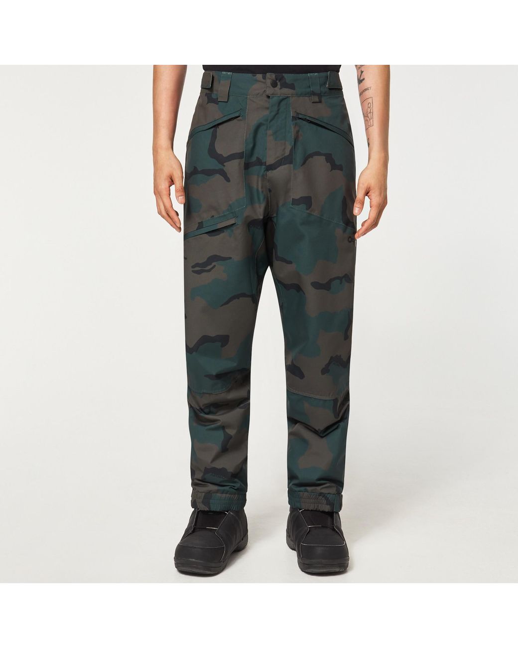 Oakley Green Tnp Evoke Rc Shell Pant - Color: B1b Camo Hunter for men