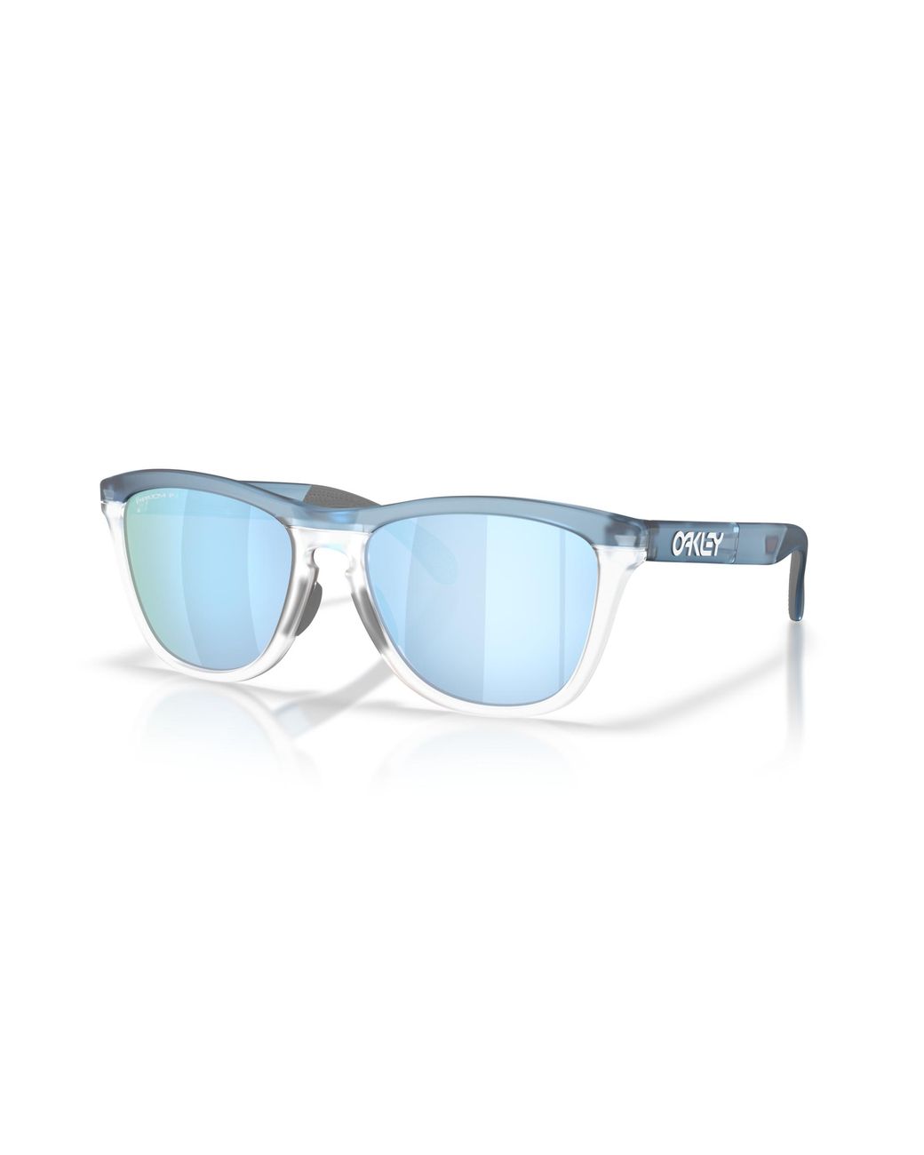 Oakley Black Frogskinstm Range Xl Sunglasses - Color: Transparent Stonewash/clear