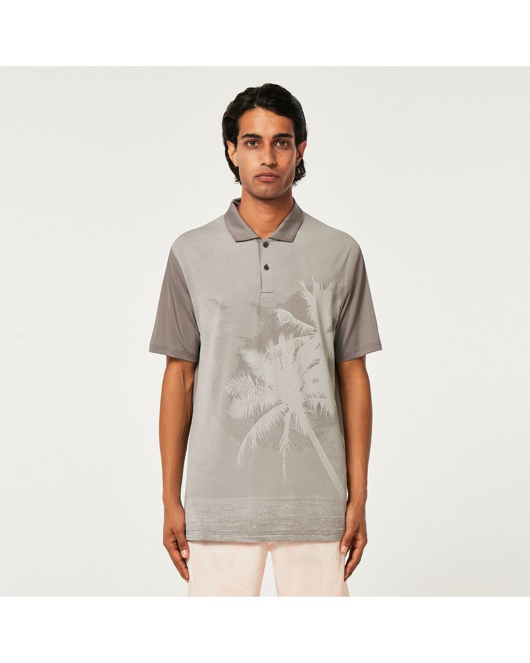 Oakley Gray Reduct Polo for men