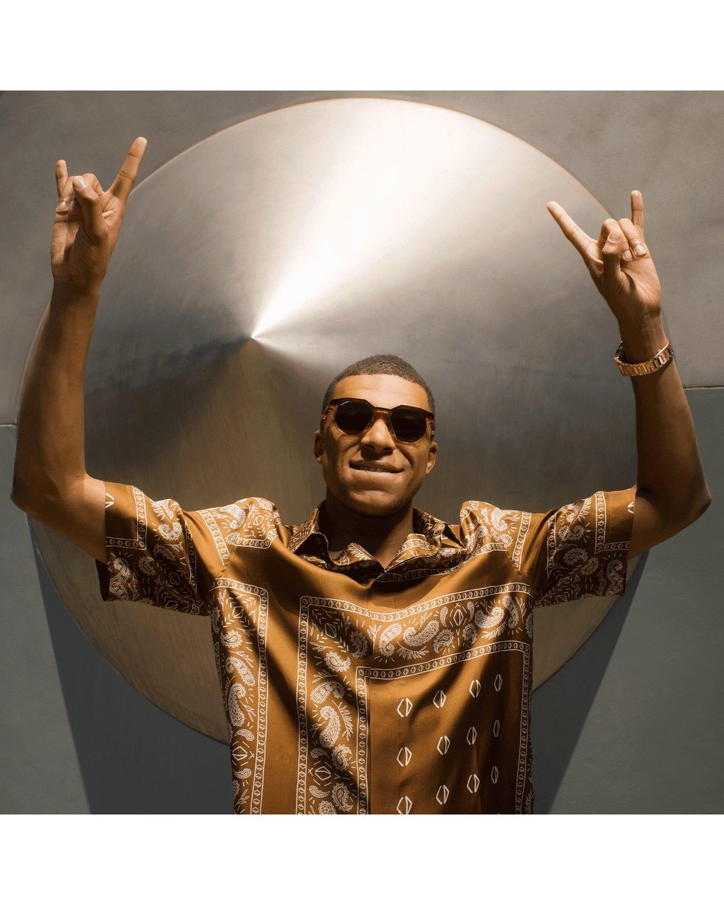 Oakley Herren Kylian Mbappé Signature Series Hstn Sonnenbrillen in Black für Herren