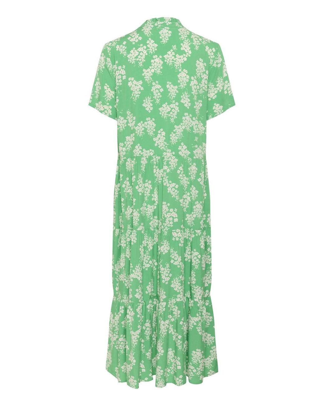 Saint Tropez Green Edasz Short Sleeve Maxi Dress
