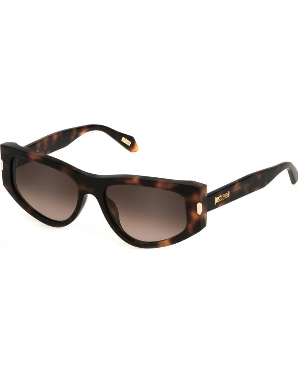 Just Cavalli Brown Sjc034-5509Aj Square/Rectangle Sunglasses