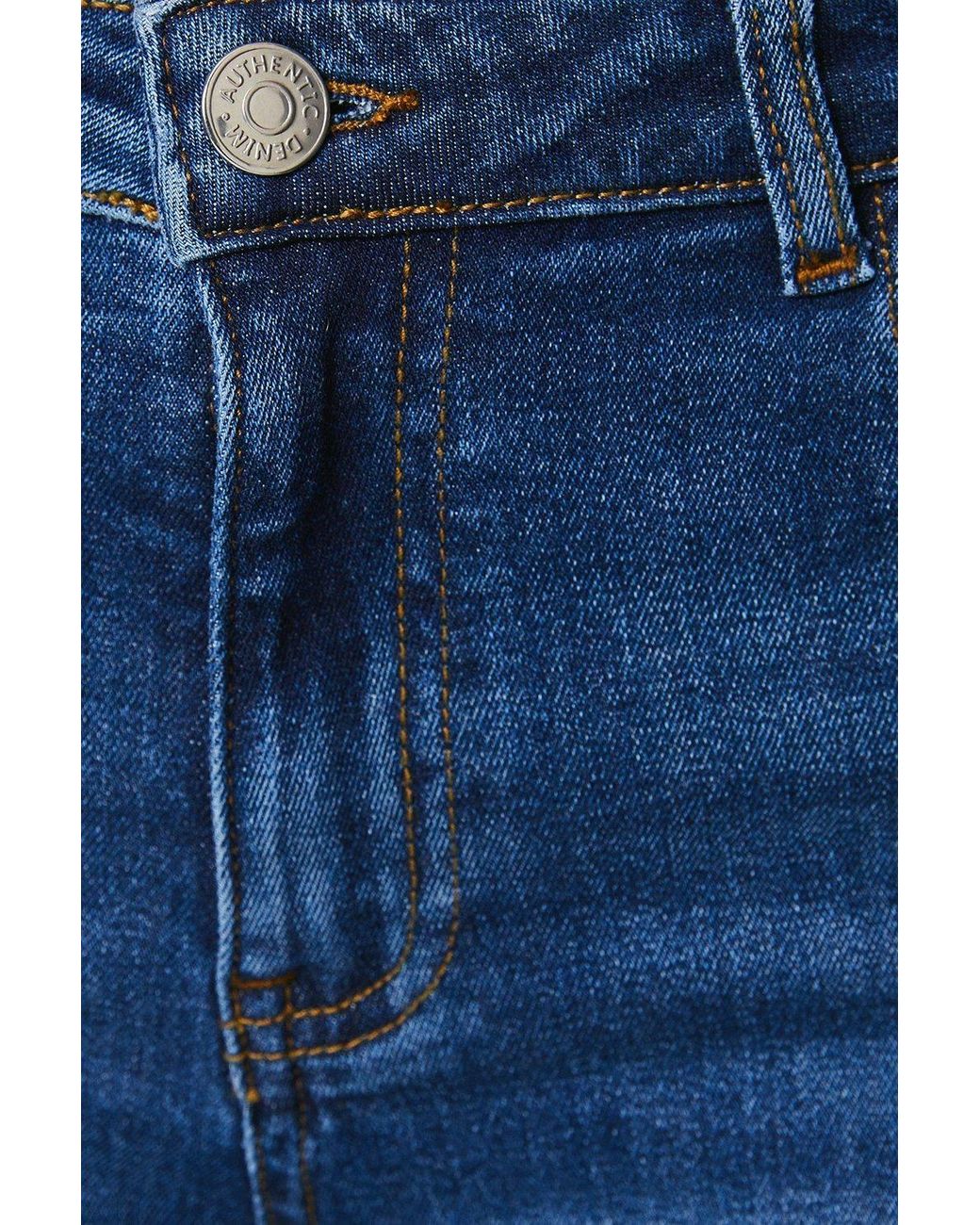 Dorothy Perkins Blue Comfort Stretch Bootcut Jeans