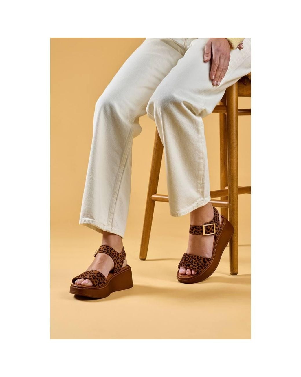 Hush Puppies Metallic Beatrix Wedge Sandal