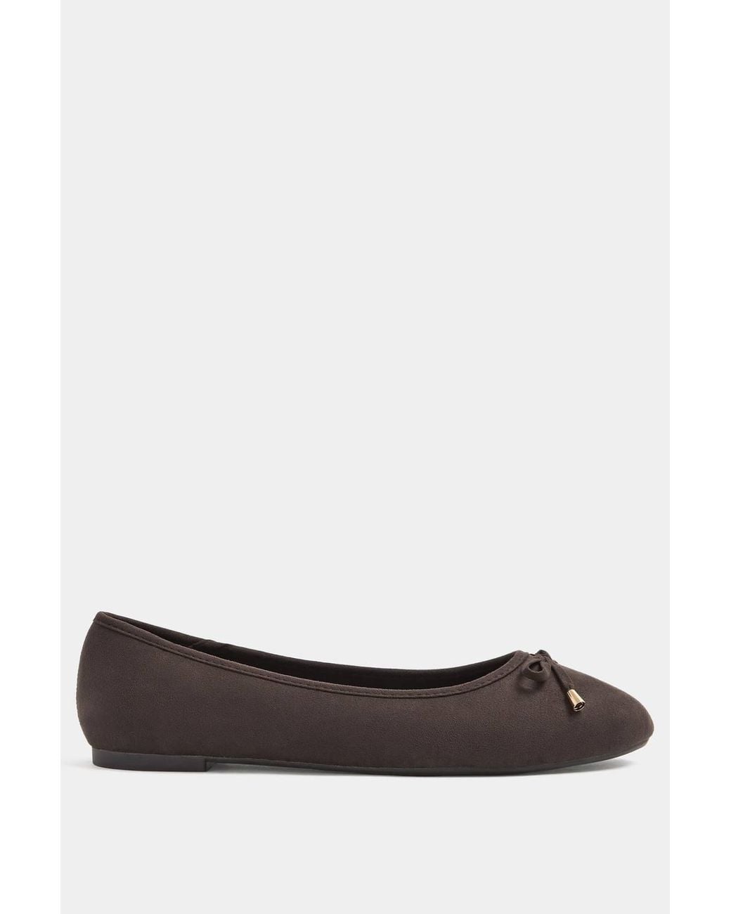 Yours Blue Ballet Flats