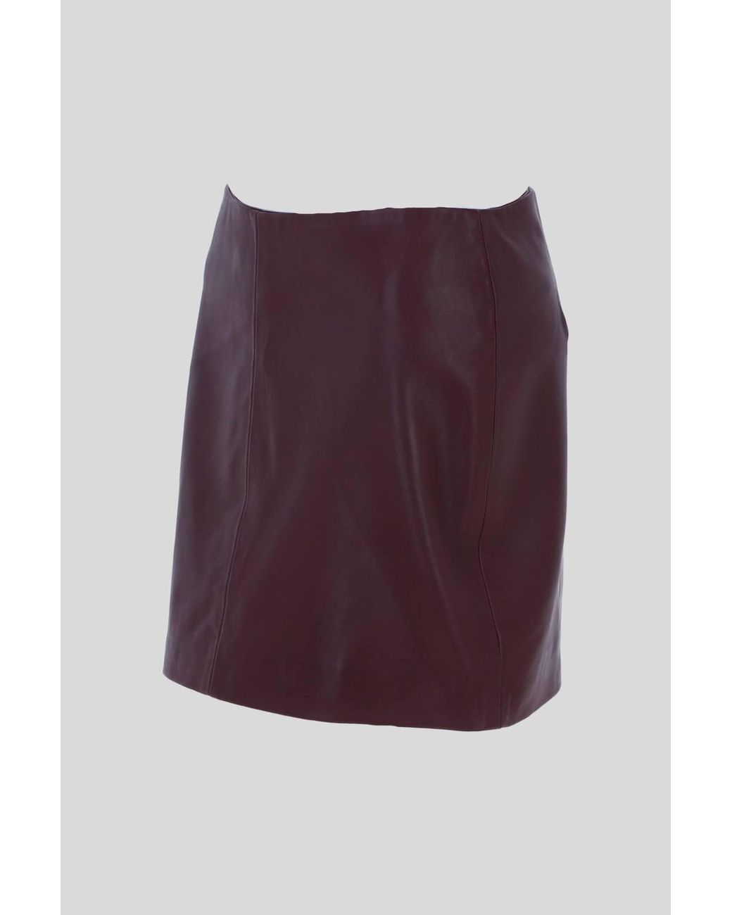 Ashwood Leather Brown 'Skirt 14' Stylish Leather Pencil Skirt
