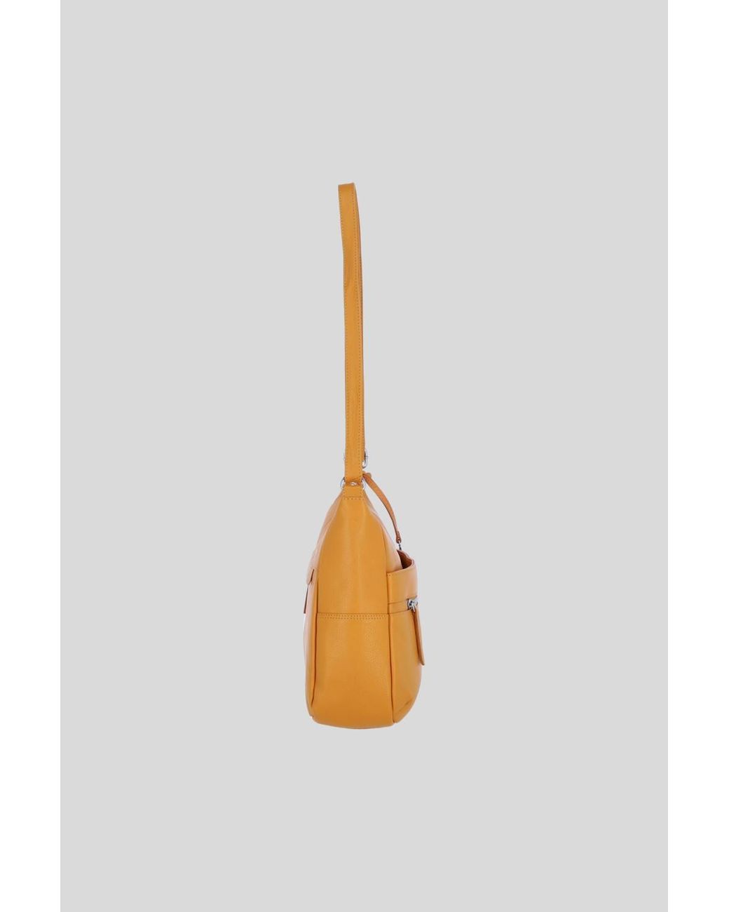 Ashwood Leather Orange 'Meath' Real Leather Shoulder Bag