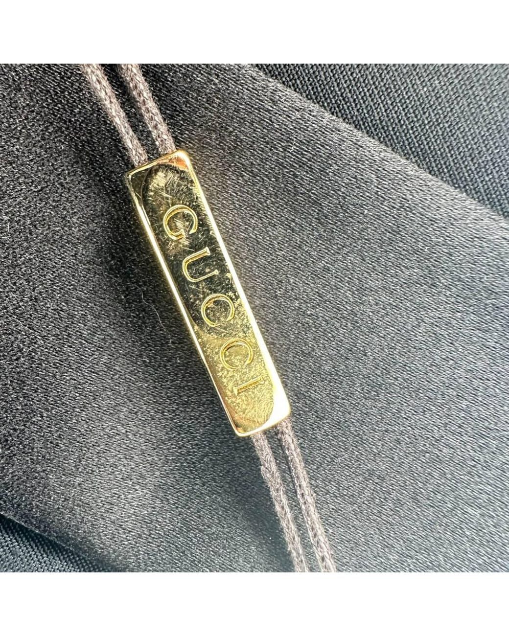 Gucci Black Preloved Deep V-Neck Blazer