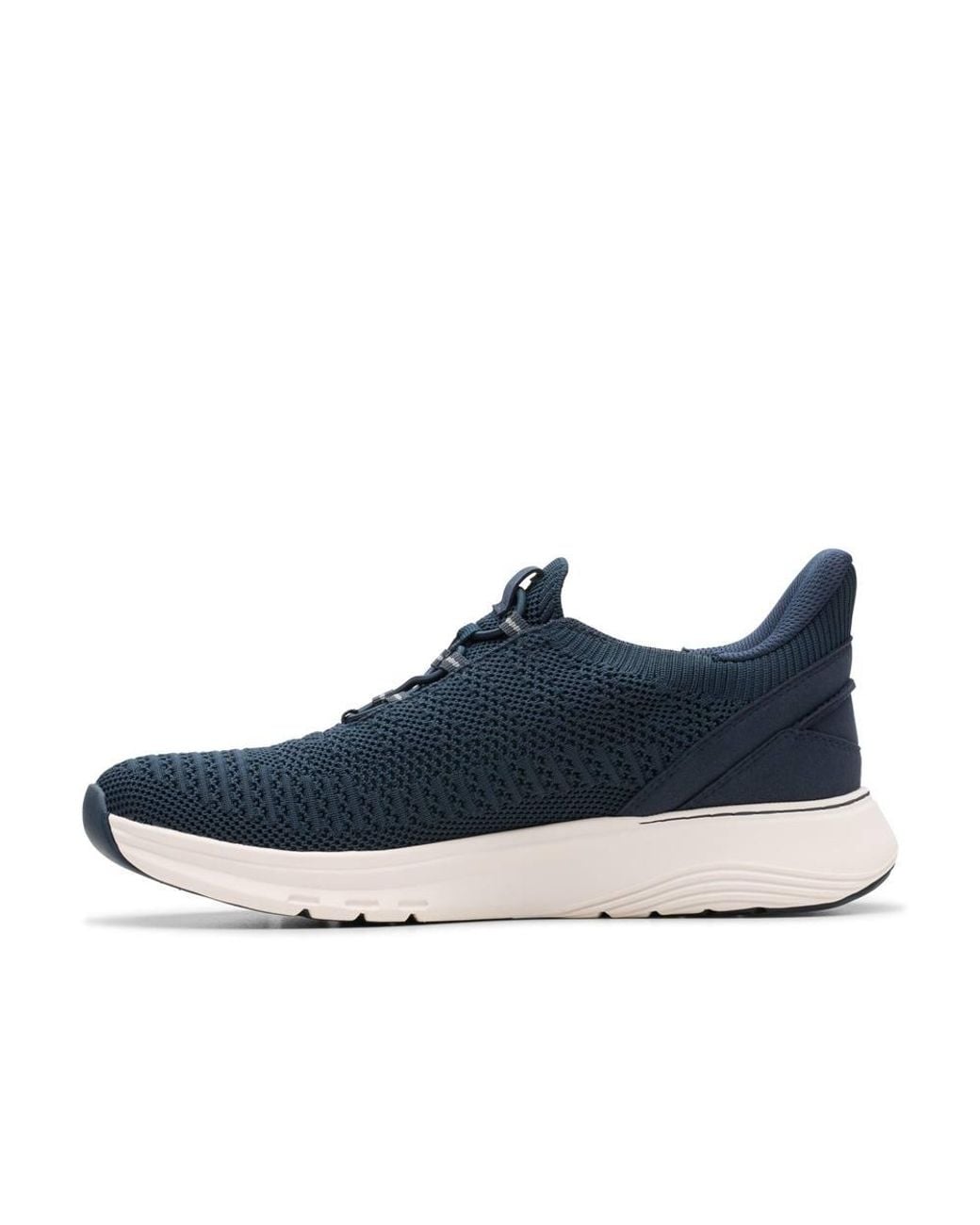 Clarks Blue Motion Trek Lo Knit Trainers, Walking for men